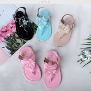 Girls sandal 30-35 3pcs per set