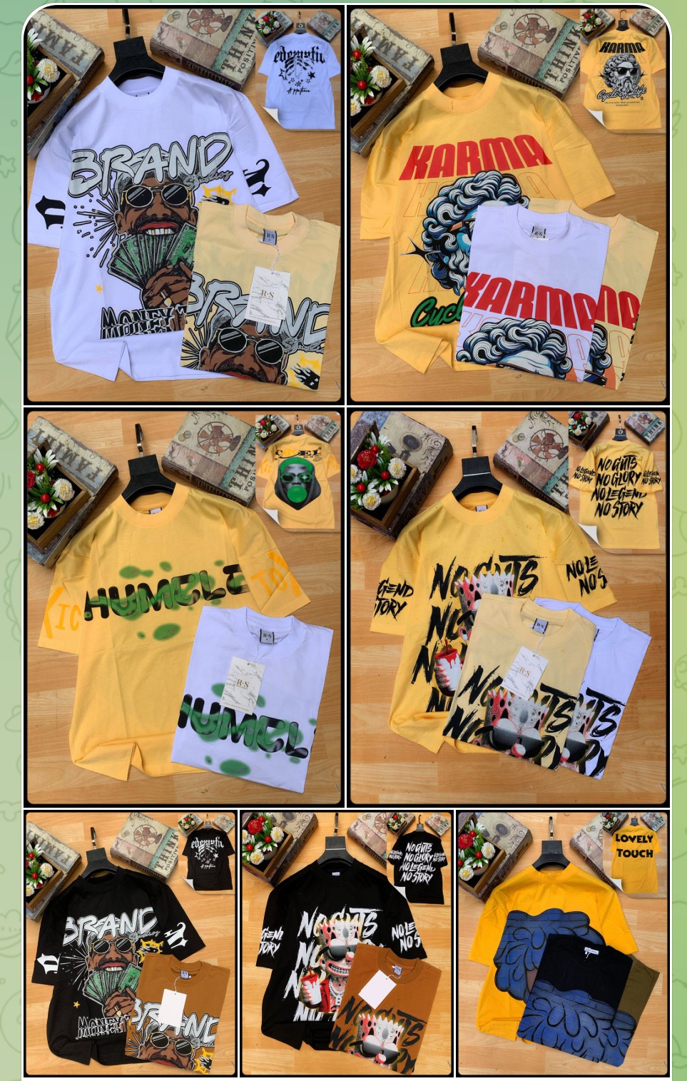 Graphic tees