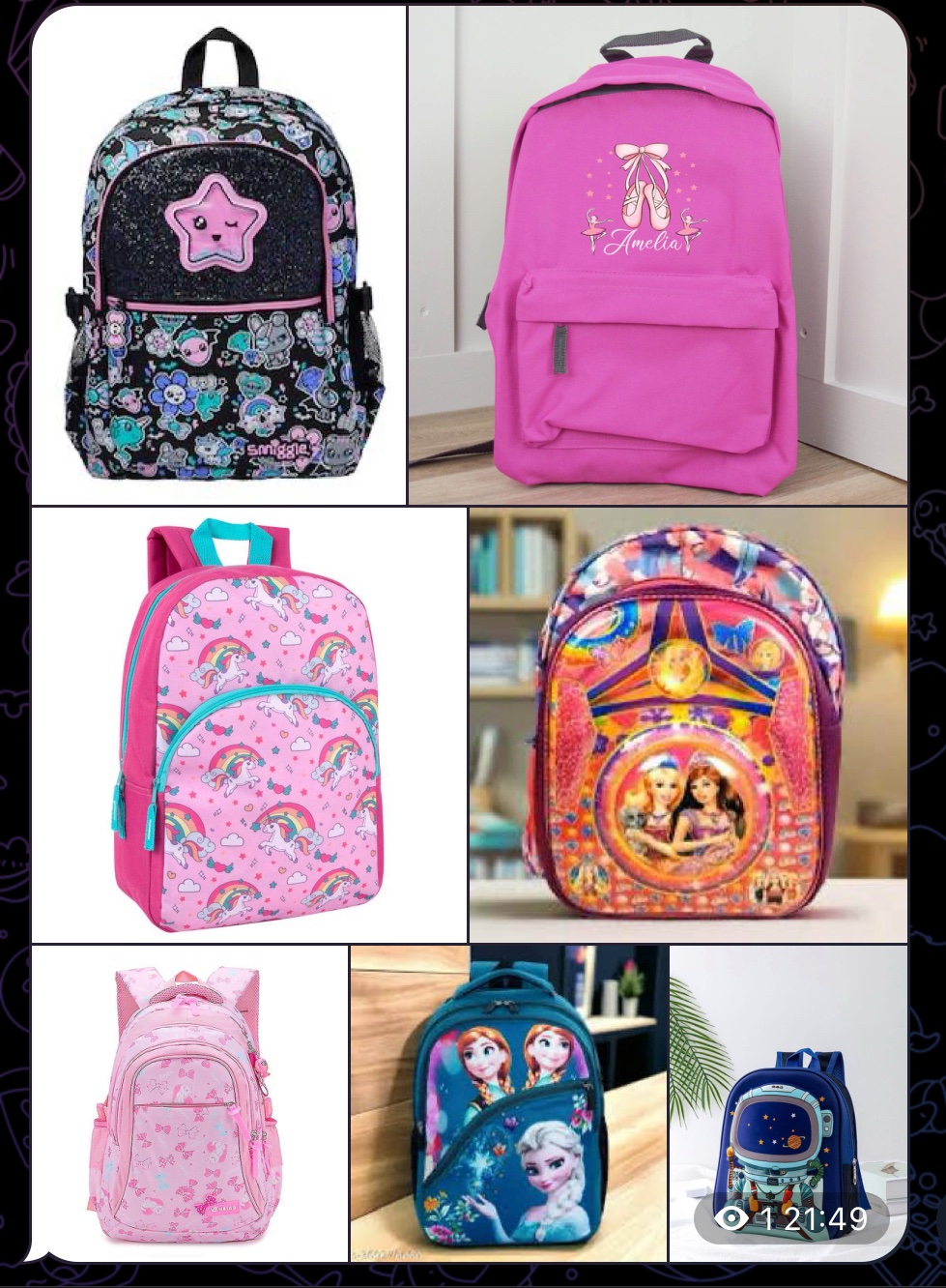 Children school Bag 2pcs each set