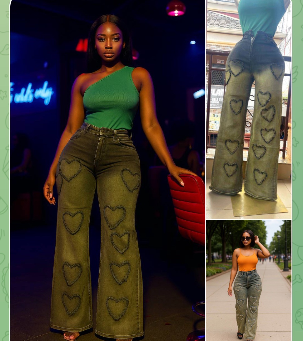 Loveth second shade jean ( 5pcs set)