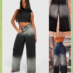 B and W jean 5pcs set