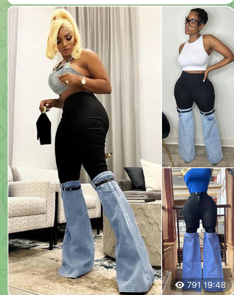 Detachable jean 5pcs set