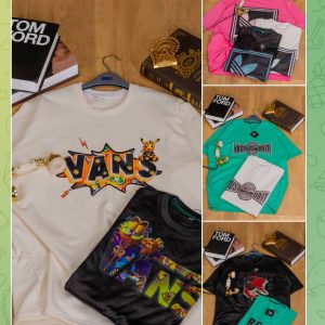 Thick cotton tees 5pcs set