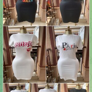 Shirt dress 2pcs set