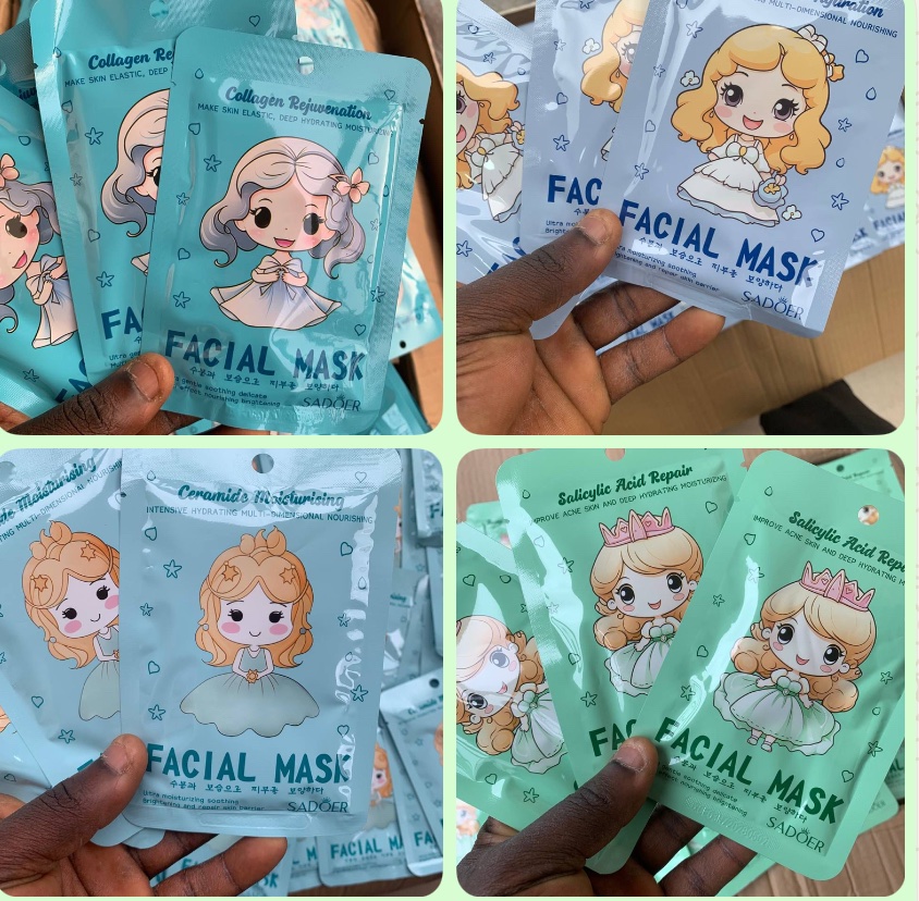 Mixed Korea face mask 90pcs