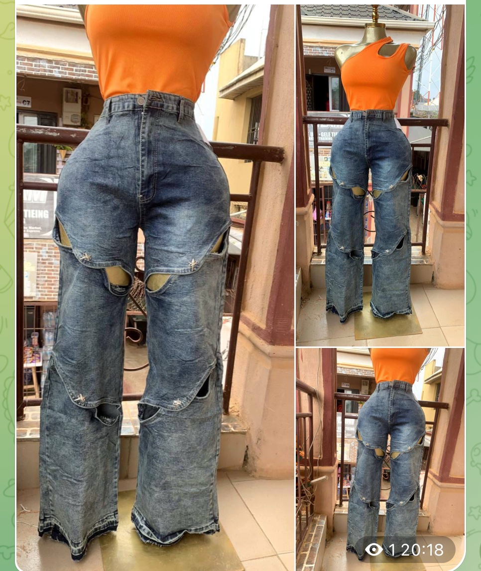 Spiral jean