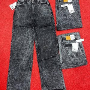Dark grey baggy jean 5pcs
