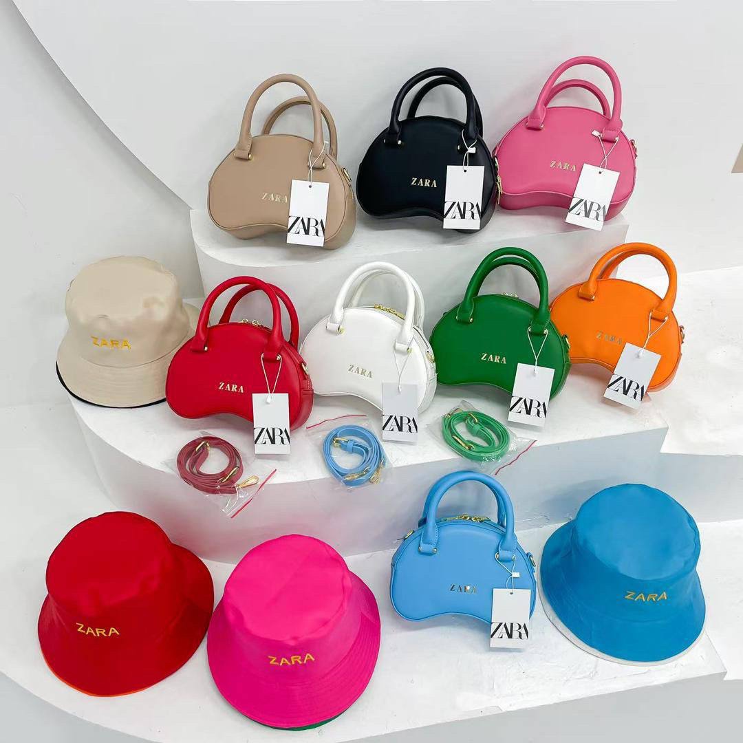 Zara bag and cap 3pcs set