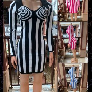 Spiral cup gown 3pcs set