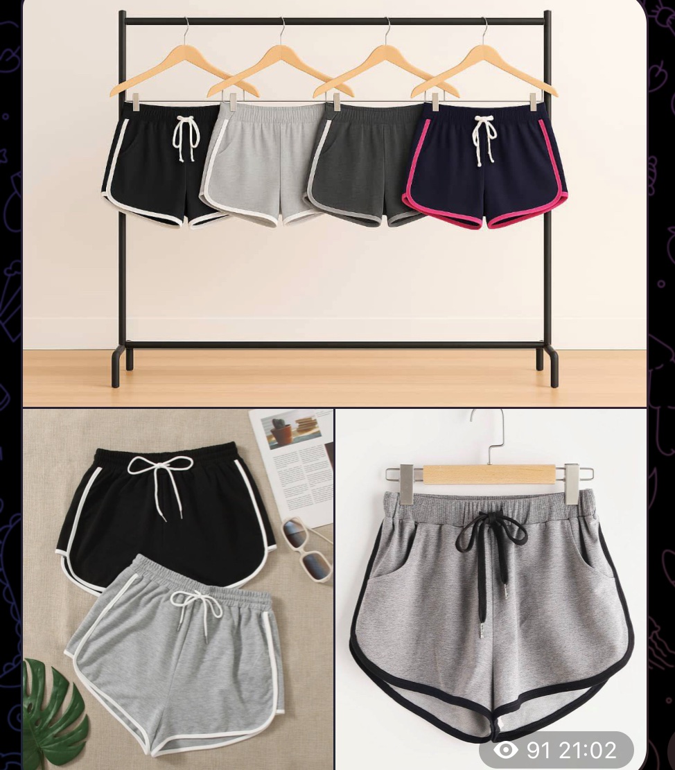 Ladies short 5pcs set