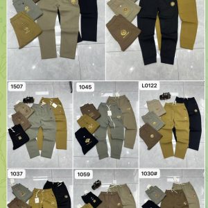 MEN stock trouser 10pcs set