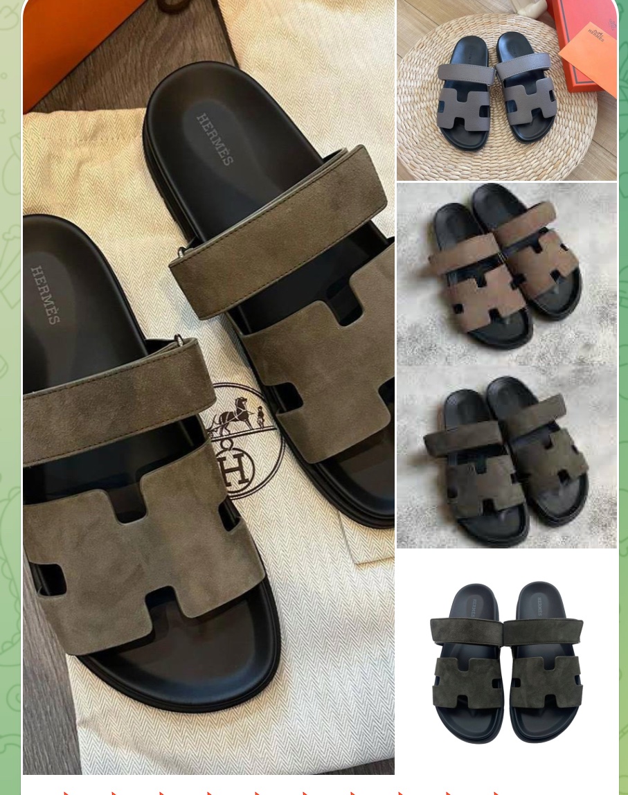 Ladies hermes  slide 3pcs set