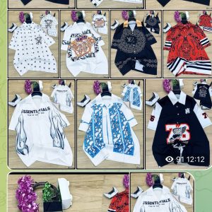 Vintage men tops 10pcs set