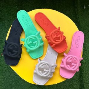 Gucci jelly slide 3pcs set