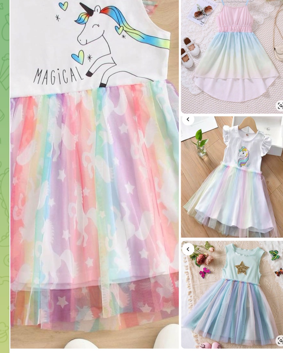 Small flee princess gown 5pcs set