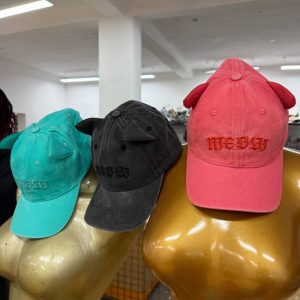 Snap chat cap 3pcs set