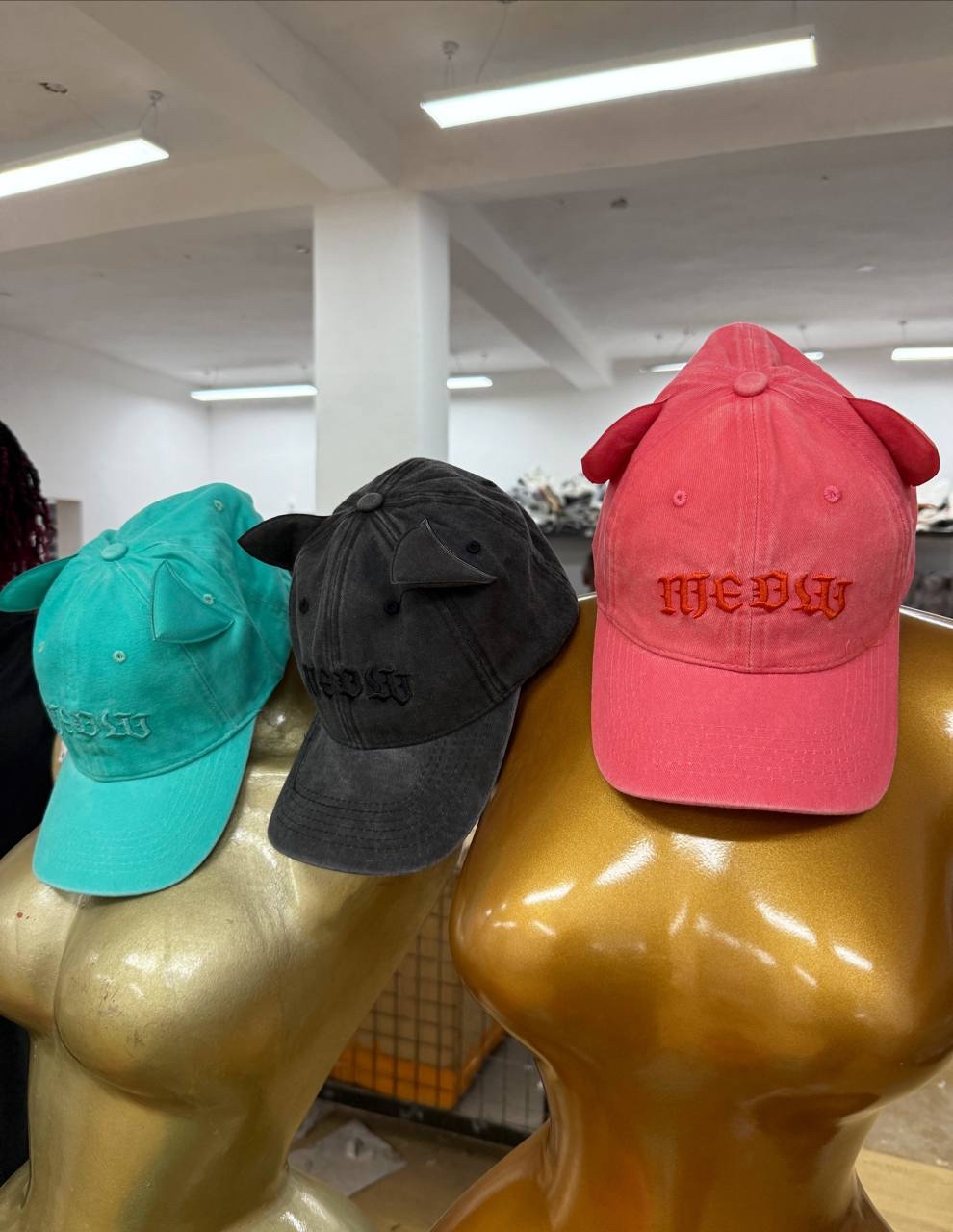 Snap chat cap 3pcs set