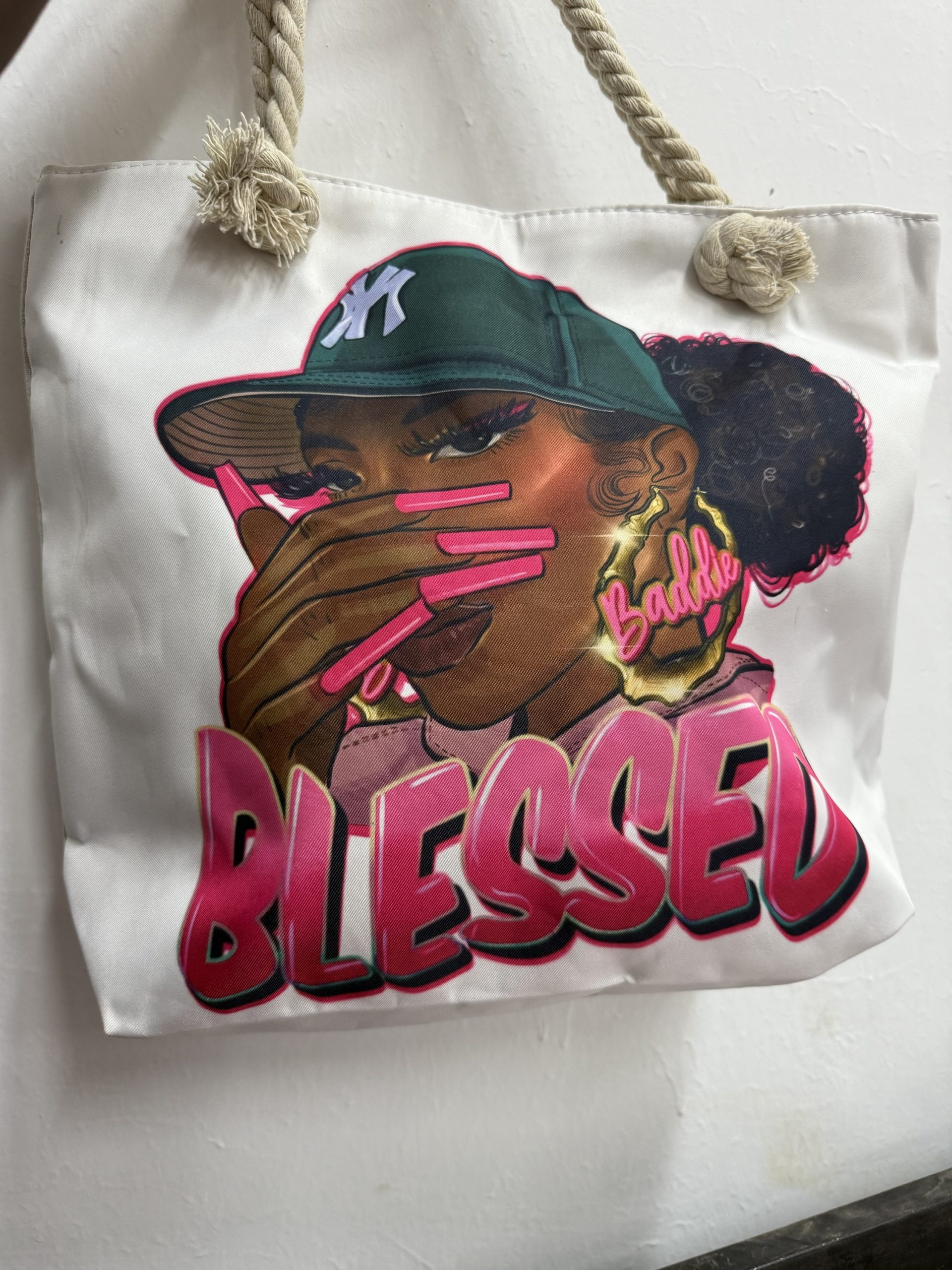 Blessed tote bag 1pcs