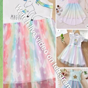 Small flee princess gown 5pcs set