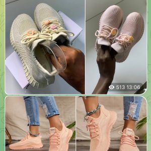 Children breathable sneakers 3pcs