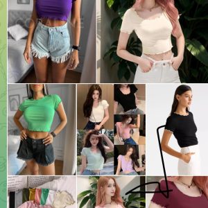 Ladies basic top 5pcs