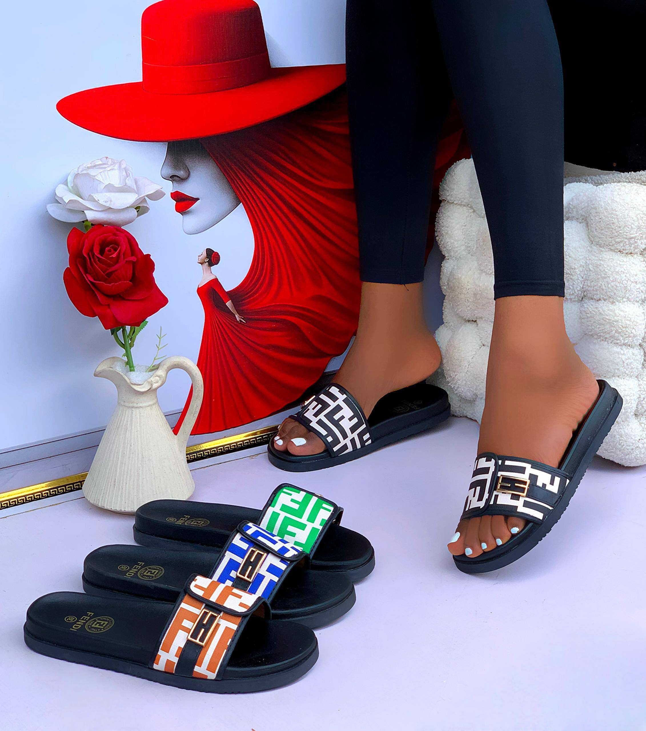 Fendi slide 3pcs set