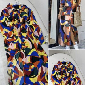 Shirt dress 2pcs set