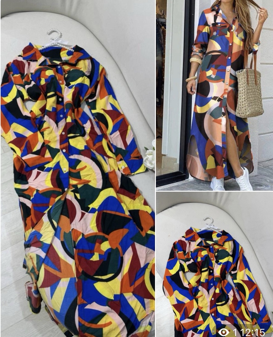 Shirt dress 2pcs set