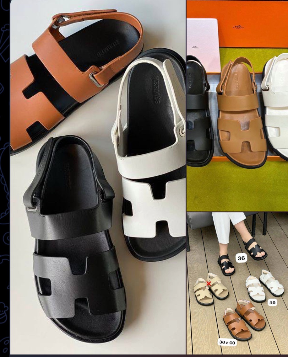 Hermes sandal 3pcs