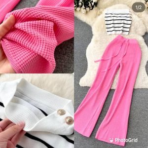 Monochromic up and down 2pcs