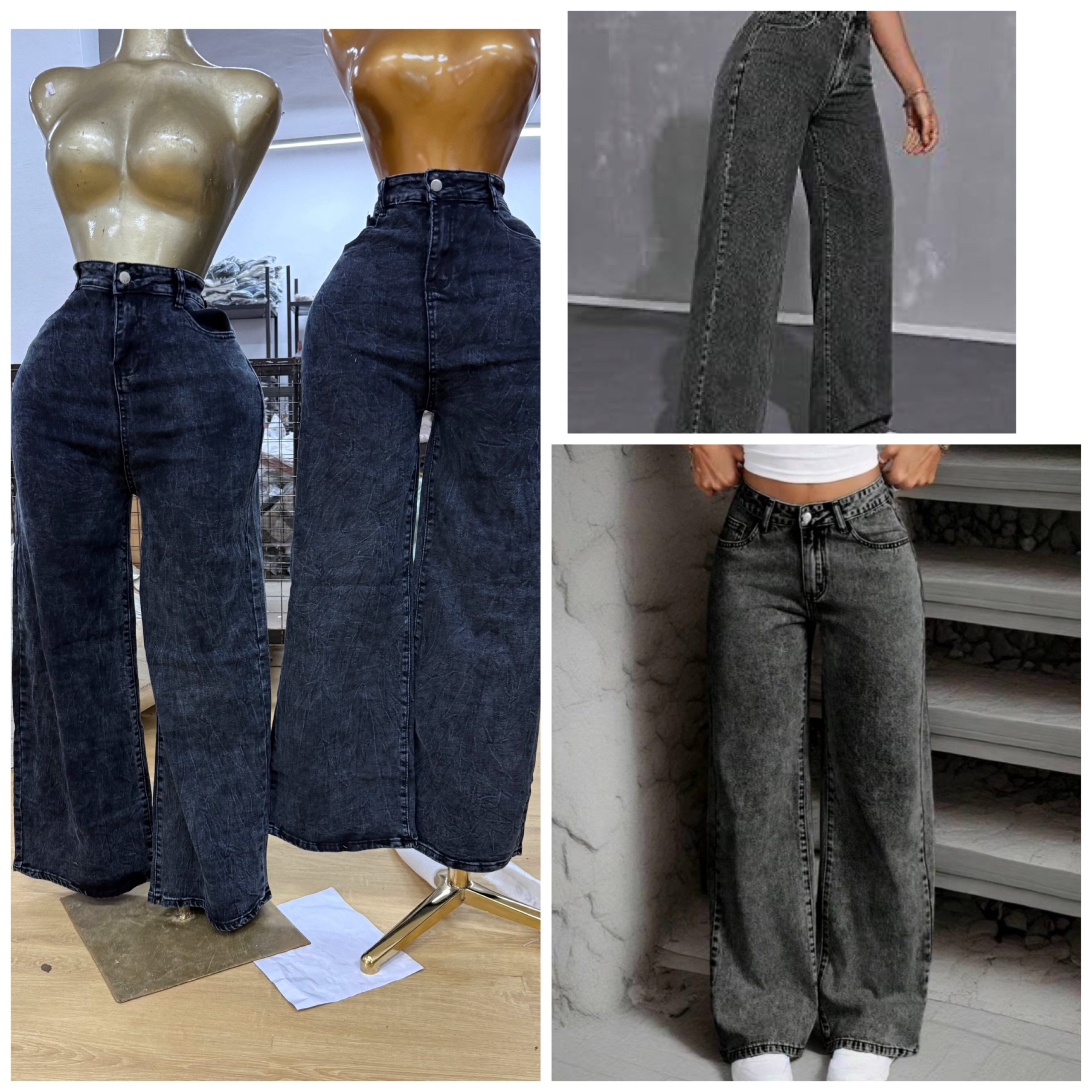 Plain stock jean 5pcs